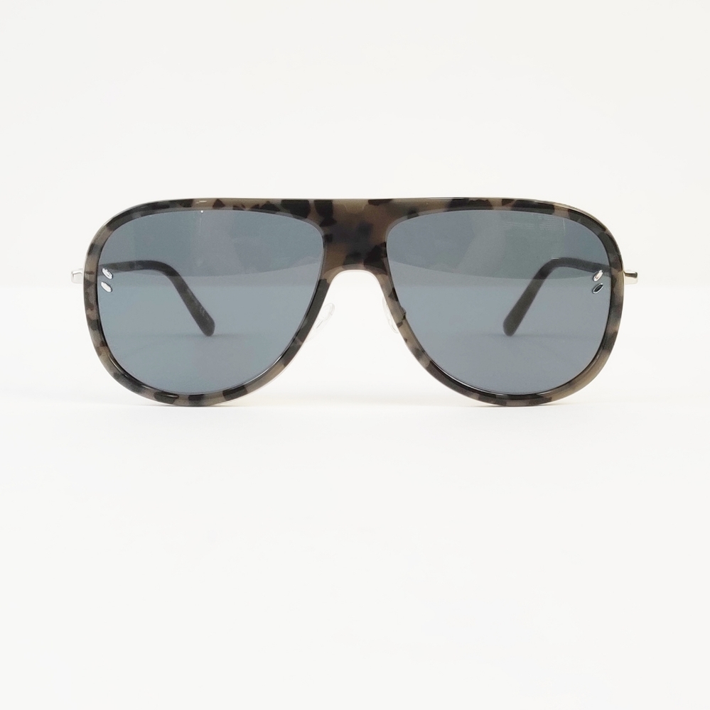 Authentic Stella McCartney SC0138S 60mm Men's Aviator Sunglasses Designer Italy